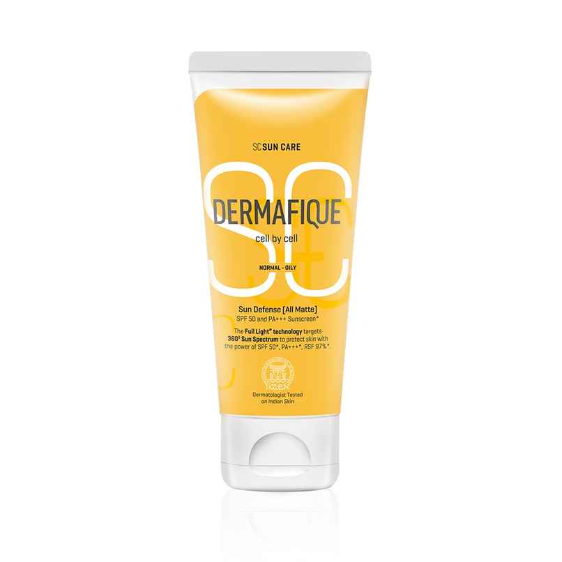 Dermafique Sun Defense All Matte, SPF 50, PA +++ Sunscreen