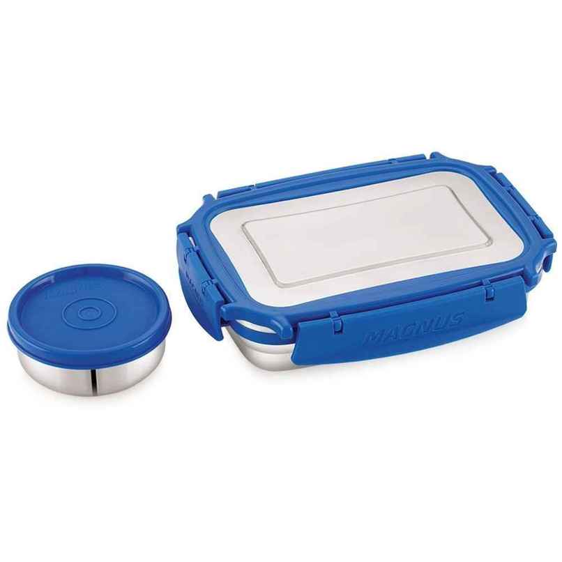 Magnus Bolt Deluxe Storage Container 550 ml +100 ml | Airtight Lid & Detachable Lock Magnus Bolt Deluxe Storage Container 550 ml +100 ml | Airtight Lid & Detachable Lock