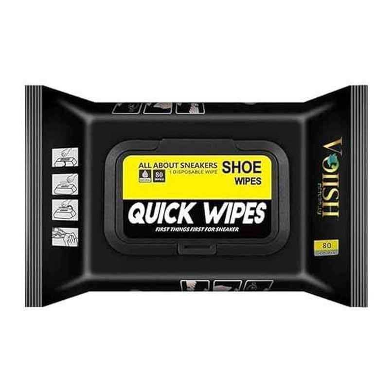 Voiish Shoe Cleaning Wipes | Professional Travel Disposable Shoe Wipes