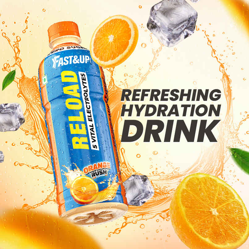 Fast&up Reload Zero Sugar Energy Drink | Refreshing Orange Flavour Fast&up Reload Zero Sugar Energy Drink | Refreshing Orange Flavour