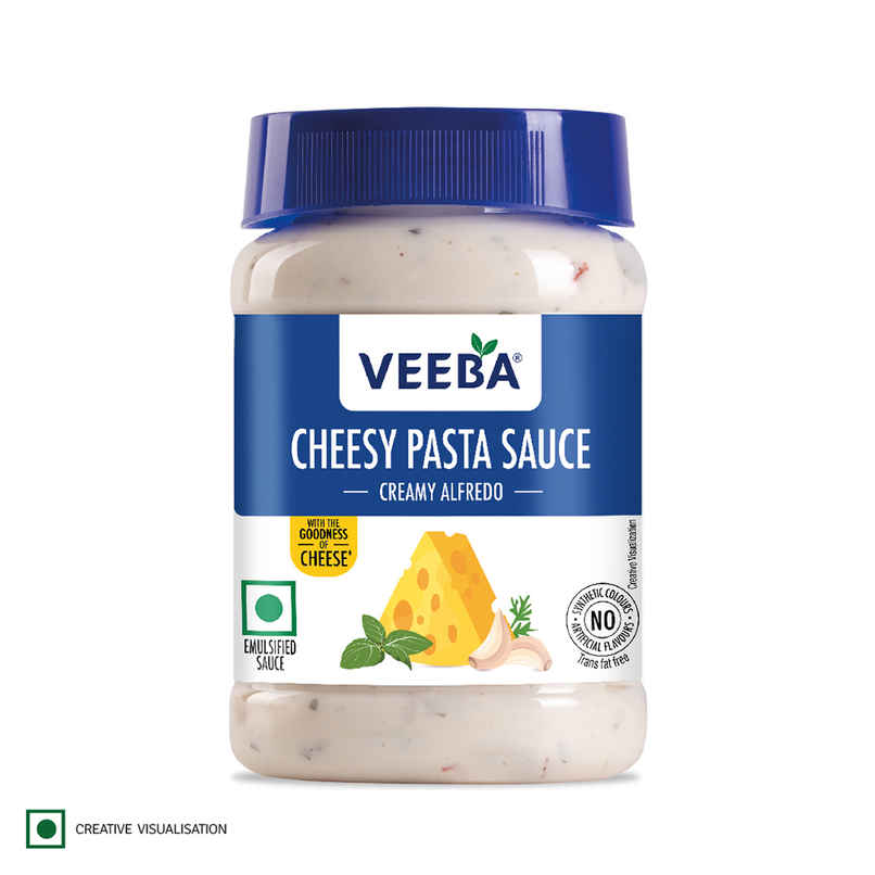 Veeba Cheesy Pasta Sauce Creamy Alfredo