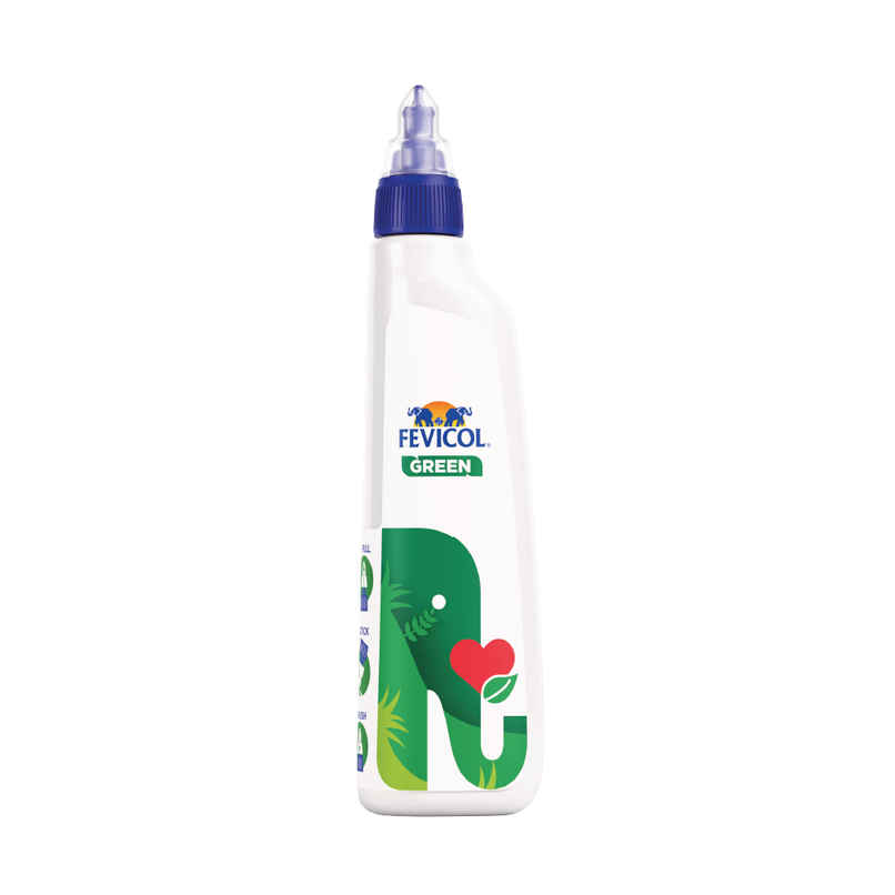Fevicol Green Eco Adhesive Clear Quick Dry Multi Surface Craft Glue Strong Bond