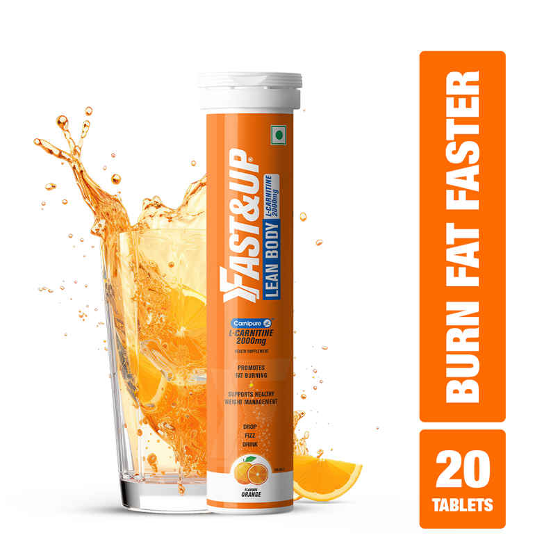 Fast&Up Fat Burner L-Carnitine Lean Body Orange Flavour