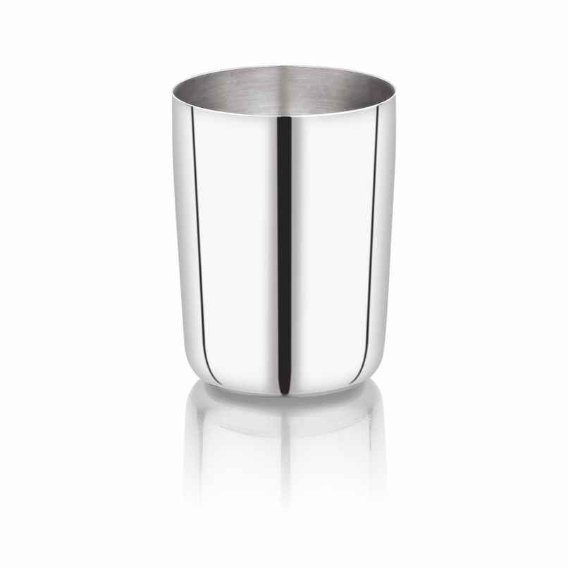 Bhalaria Stainless Steel Glass Food Grade | Serving Glass | Water Juice | 350 ml Bhalaria Stainless Steel Glass Food Grade | Serving Glass | Water Juice | 350 ml