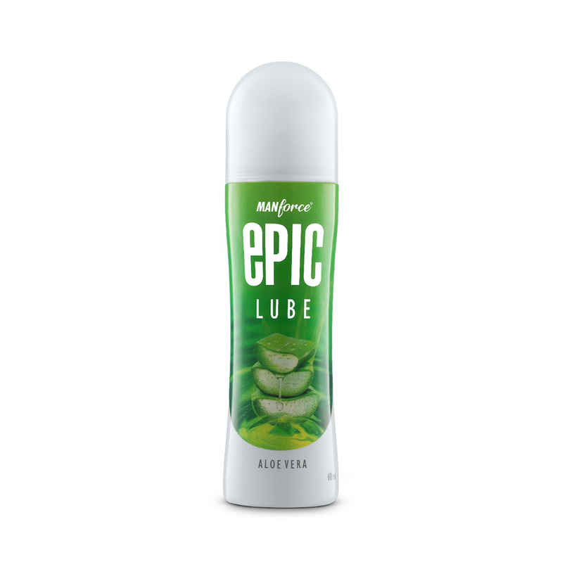 Manforce Epic Natural Aloe Vera Lubricant Skin Friendly Non Sticky And Water Based Manforce Epic Natural Aloe Vera Lubricant Skin Friendly Non Sticky And Water Based