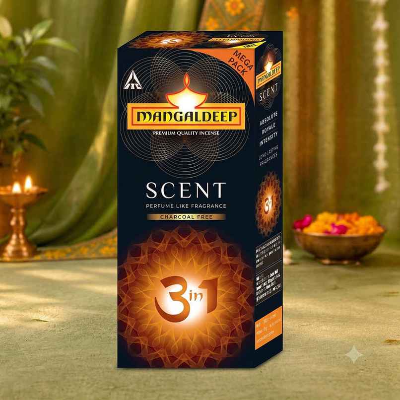 Mangaldeep Scent 3 in 1 incense Sticks
