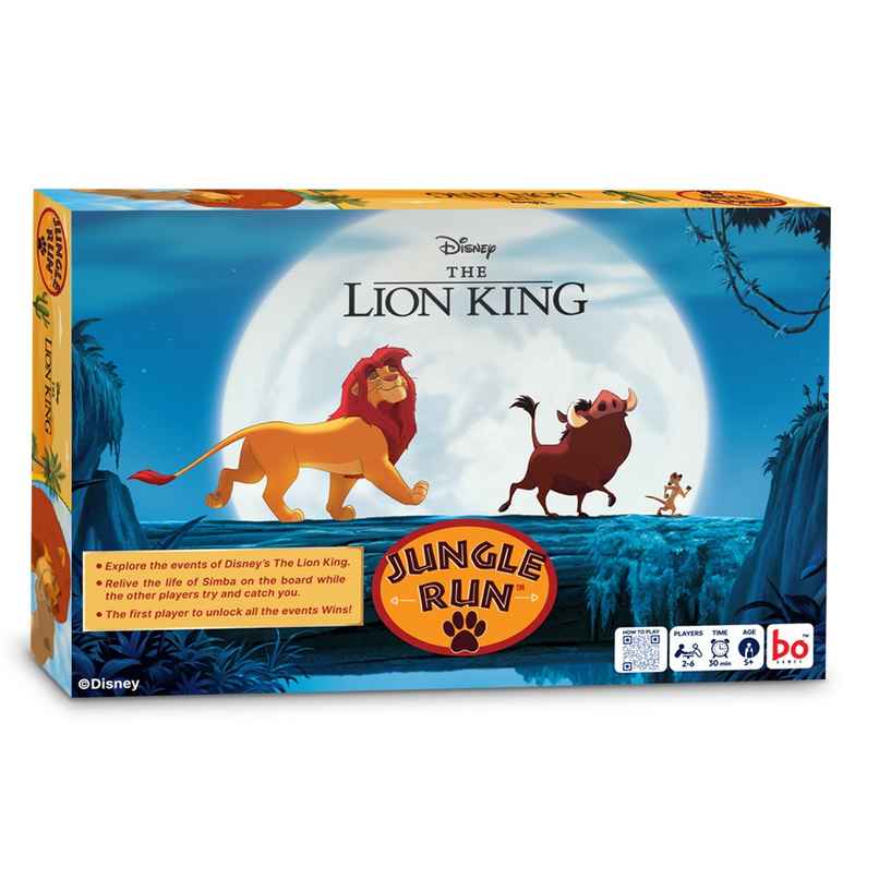 Hasbro Disney The Lion King Jungle Run Board Game