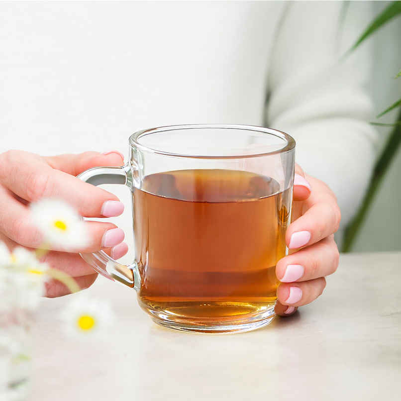 Borosil Latte Glass Mug Microwave Safe | 240 ml Borosil Latte Glass Mug Microwave Safe | 240 ml