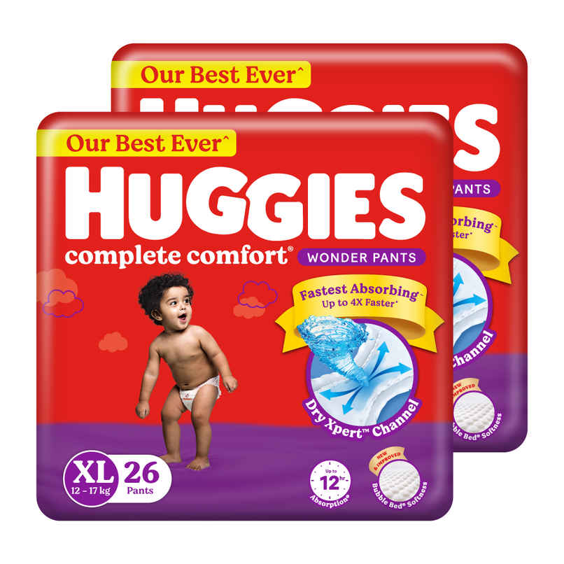 Huggies Wonder Pant Style Diaper | XL | 52 pcs Huggies Wonder Pant Style Diaper | XL | 52 pcs