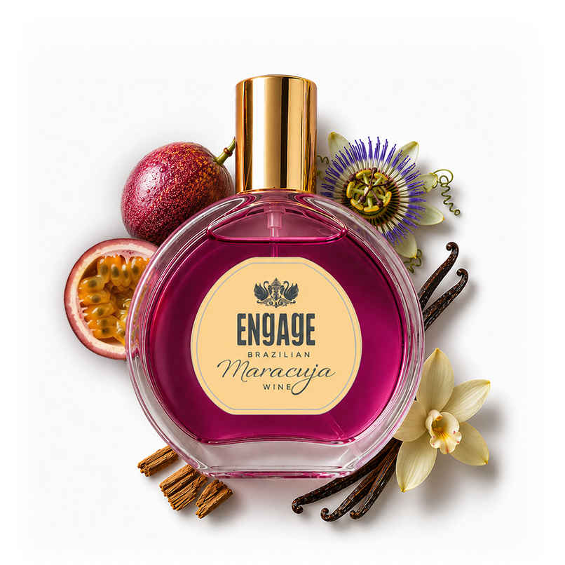 Engage Brazilian Maracuja Wine EDP for Women | Long Lasting Perfume | Musk, Vanilla Engage Brazilian Maracuja Wine EDP for Women | Long Lasting Perfume | Musk, Vanilla