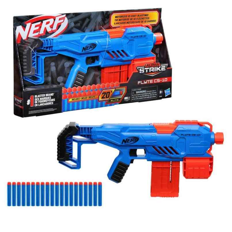 Hasbro Nerf Alpha Strike Flyte Cs 10 Hasbro Nerf Alpha Strike Flyte Cs 10