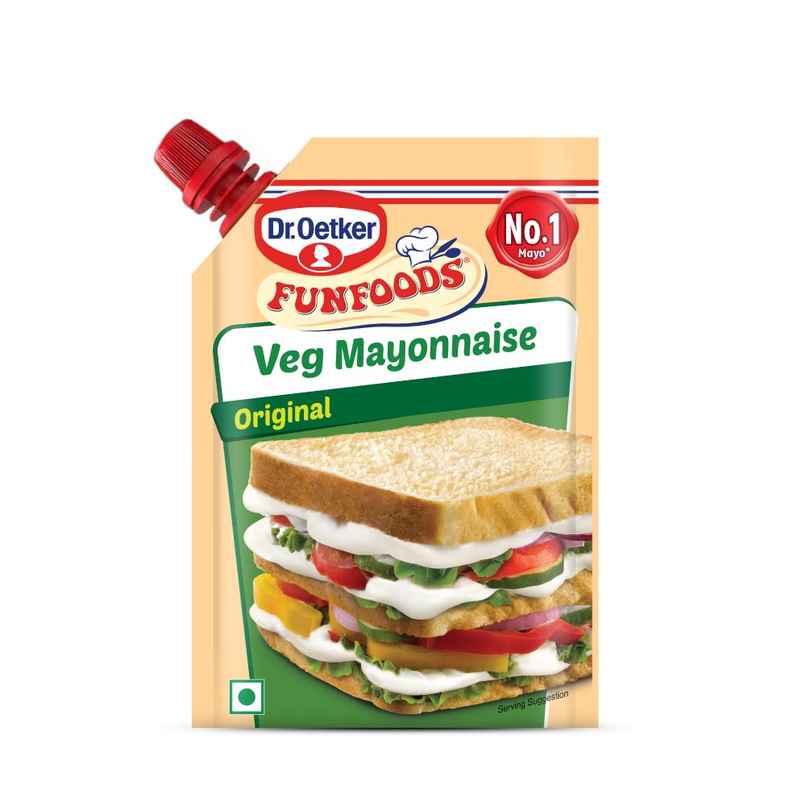 Dr. Oetker Fun Foods Veg Mayonnaise Original Dr. Oetker Fun Foods Veg Mayonnaise Original
