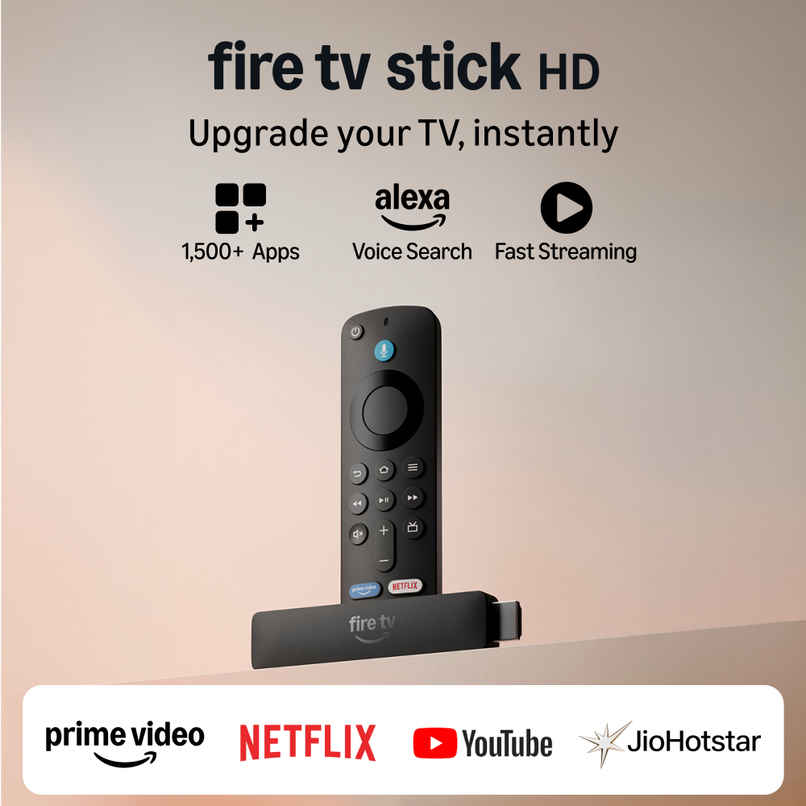 Amazon Fire Tv Stick HD | Fast Streaming | Alexa Remote | Easy Setup | Thousands Of Apps