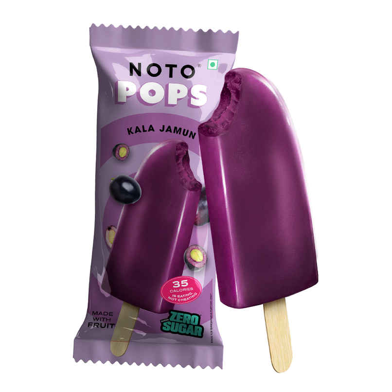 NOTO Kala Jamun Sugar Free, Guilt Free Popsicle NOTO Kala Jamun Sugar Free, Guilt Free Popsicle