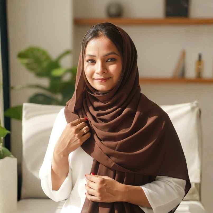 House of Festivals Hijab Brown