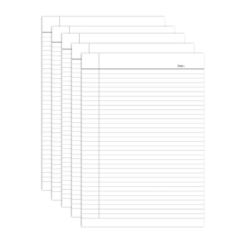 SE7EN Single Side Ruled A4 Sheets | White SE7EN Single Side Ruled A4 Sheets | White