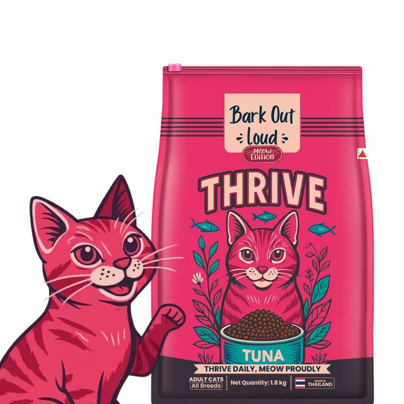 Bark Out Loud Thrive Cat Food Tuna Flavor Adult Cats All Breeds Bark Out Loud Thrive Cat Food Tuna Flavor Adult Cats All Breeds