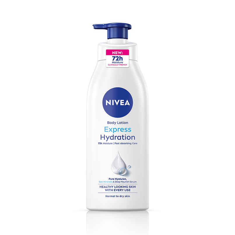 NIVEA Express Hydration Body Lotion|Sea Minerals & Deep Moisture Serum|Non Greasy NIVEA Express Hydration Body Lotion|Sea Minerals & Deep Moisture Serum|Non Greasy