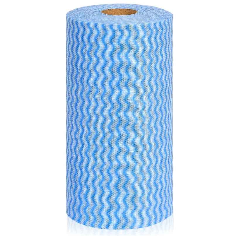 Daluci Kitchen Cleaning Towel Roll - Reusable | Washable and Super Absorbent | 1 Roll - 80 Pulls - Assorted Daluci Kitchen Cleaning Towel Roll - Reusable | Washable and Super Absorbent | 1 Roll - 80 Pulls - Assorted