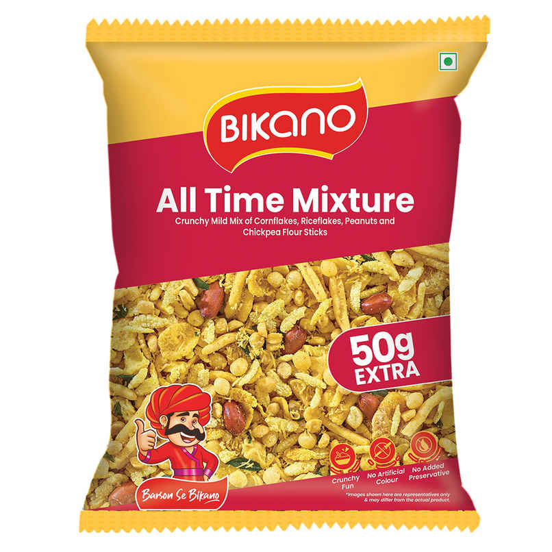 Bikano All Time Mixture | Crunchy Savory Snack Bikano All Time Mixture | Crunchy Savory Snack