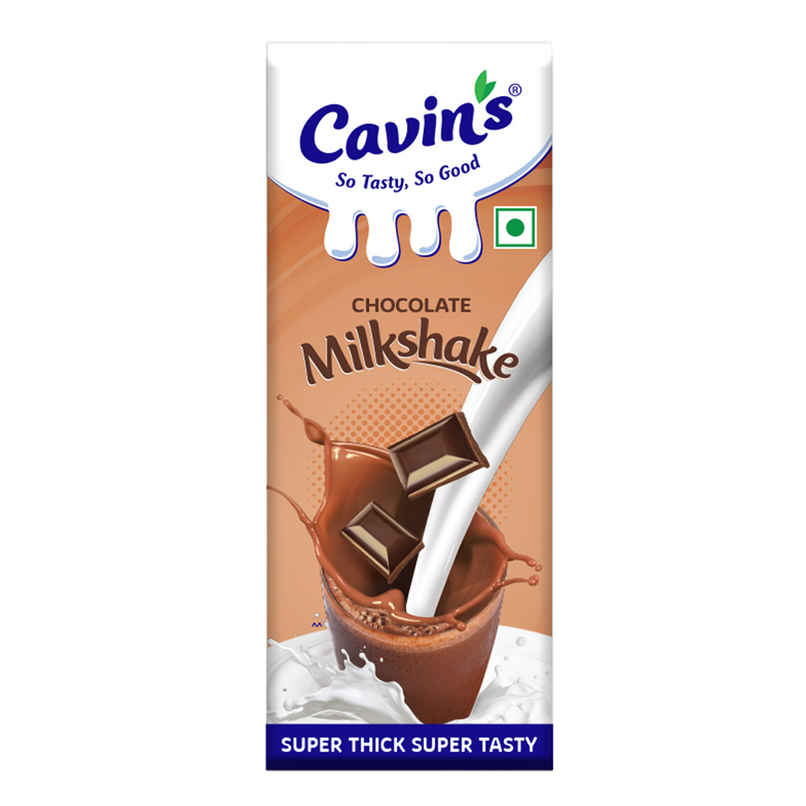 Cavin's Chocolate Milkshake, Rich & Creamy