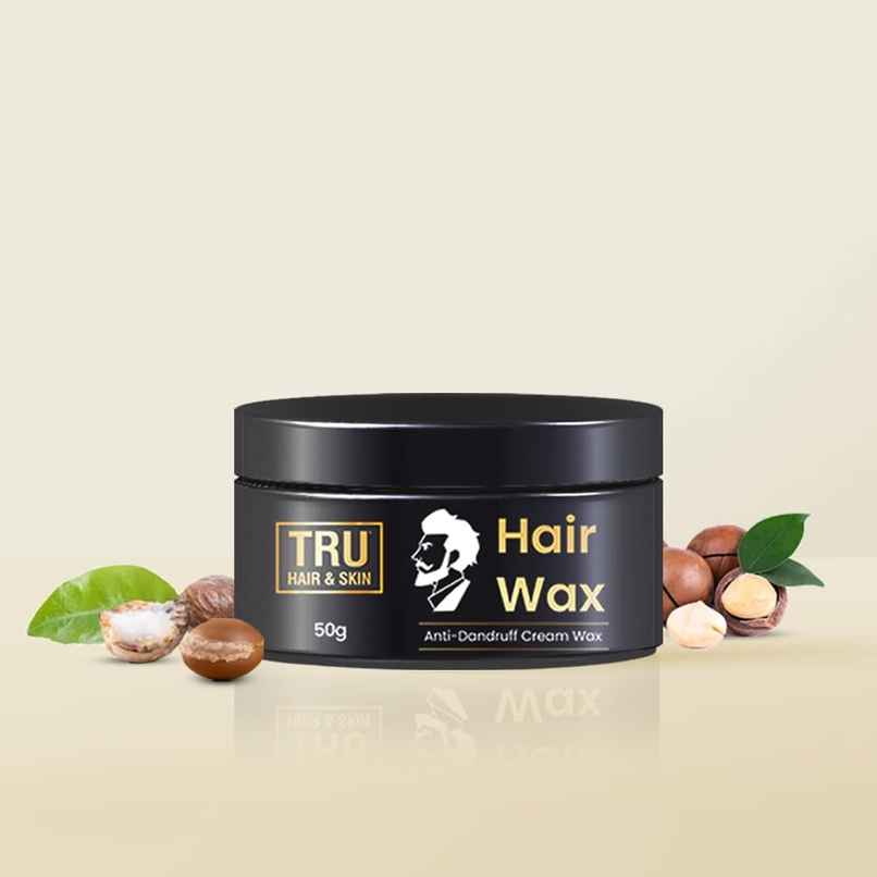 Tru Hair & Skin Hair Wax Cream For Men | Easy To Spread + 12Hrs Hold + Anti Dandruff