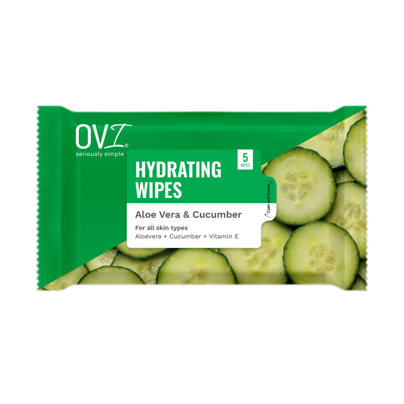 OVI Aloe Vera & Cucumber Hydraying Wipes | 5 Pulls OVI Aloe Vera & Cucumber Hydraying Wipes | 5 Pulls