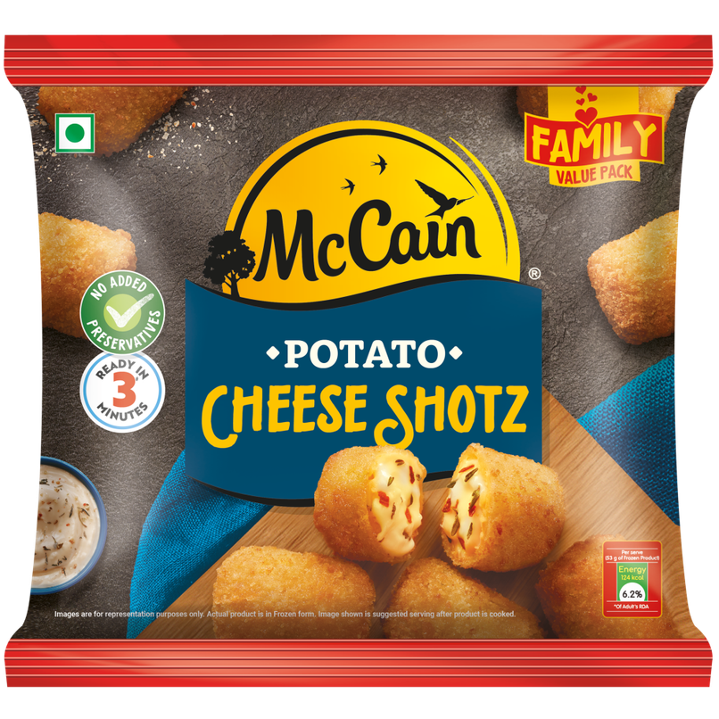 McCain Potato Cheese Shotz | Party Snack