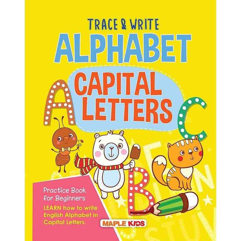 Alphabets Writing Book - Capital Letters (Practice)