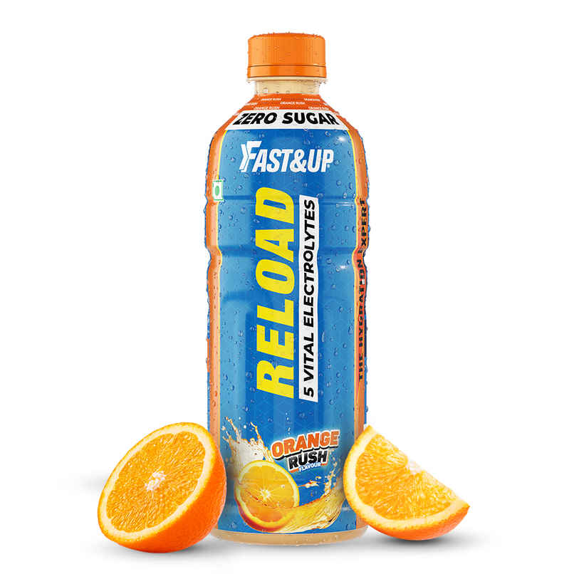 Fast&up Reload Zero Sugar Energy Drink | Refreshing Orange Flavour