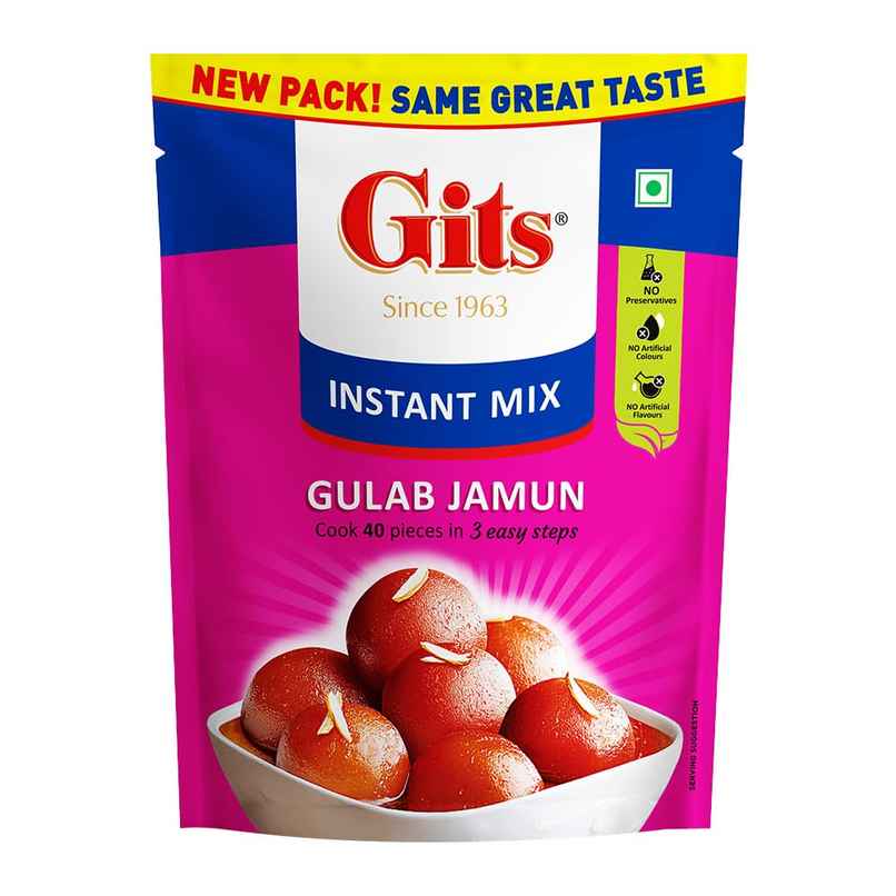 Gits Gulab Jamun Instant Dessert Mix | Easy & Delicious