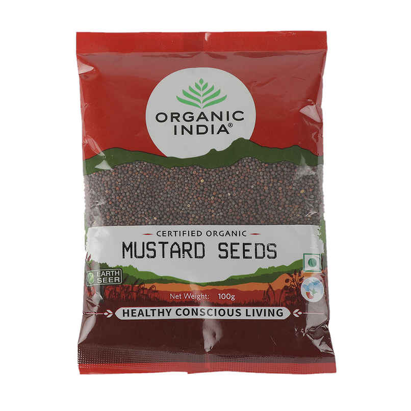 A Tata Product - Organic India Aromatic, Good For Digestion Organic Mustard Seeds A Tata Product - Organic India Aromatic, Good For Digestion Organic Mustard Seeds