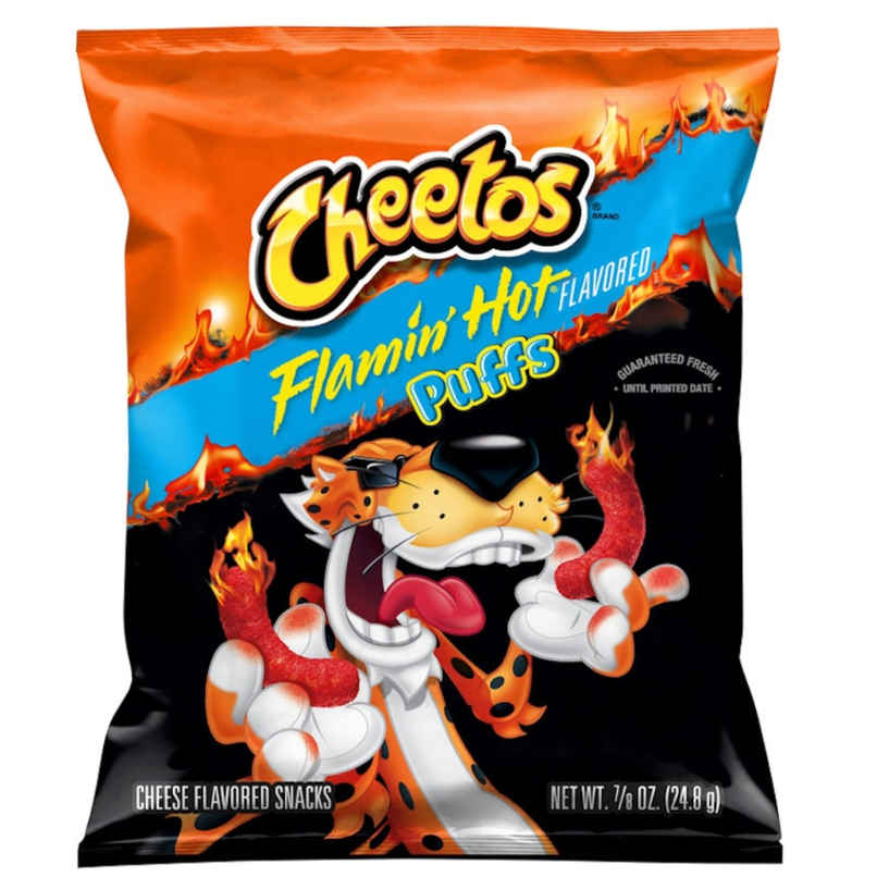 Cheetos Flamin' Hot Flavoured Puffs Cheetos Flamin' Hot Flavoured Puffs