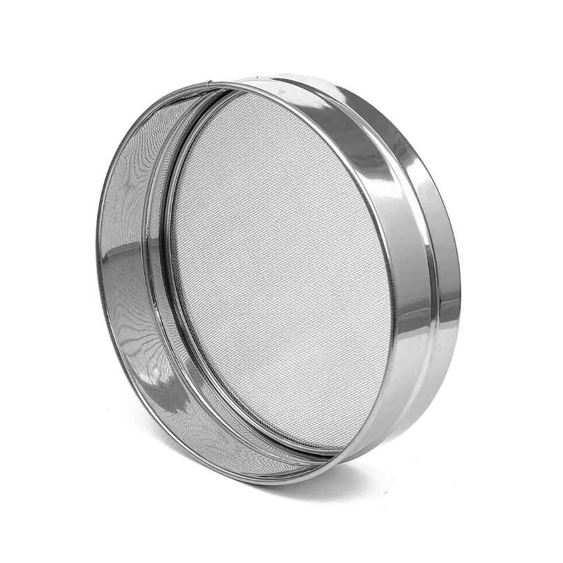 SE7EN Stainless Steel Atta Chalni - 8 Inch SE7EN Stainless Steel Atta Chalni - 8 Inch