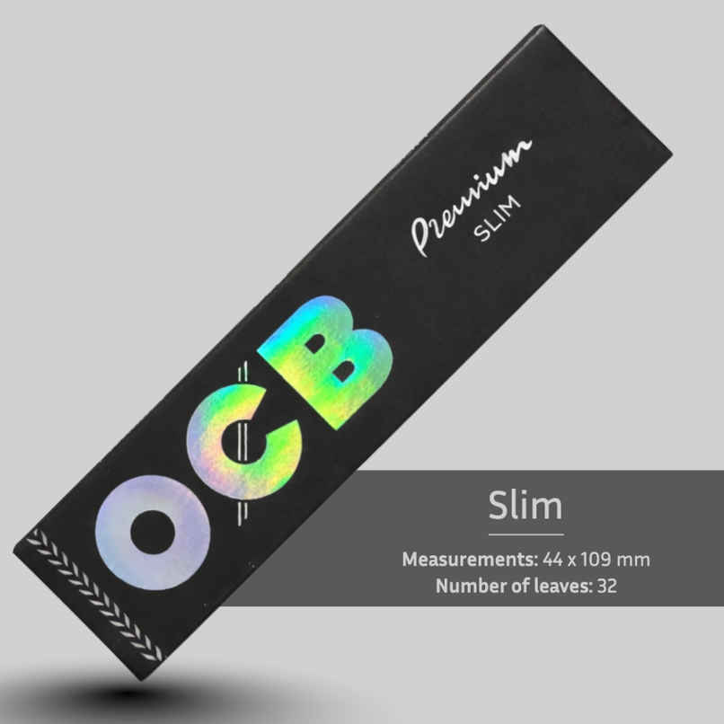 OCB Premium Rolling Paper | King Size Slim | Ultra Thin