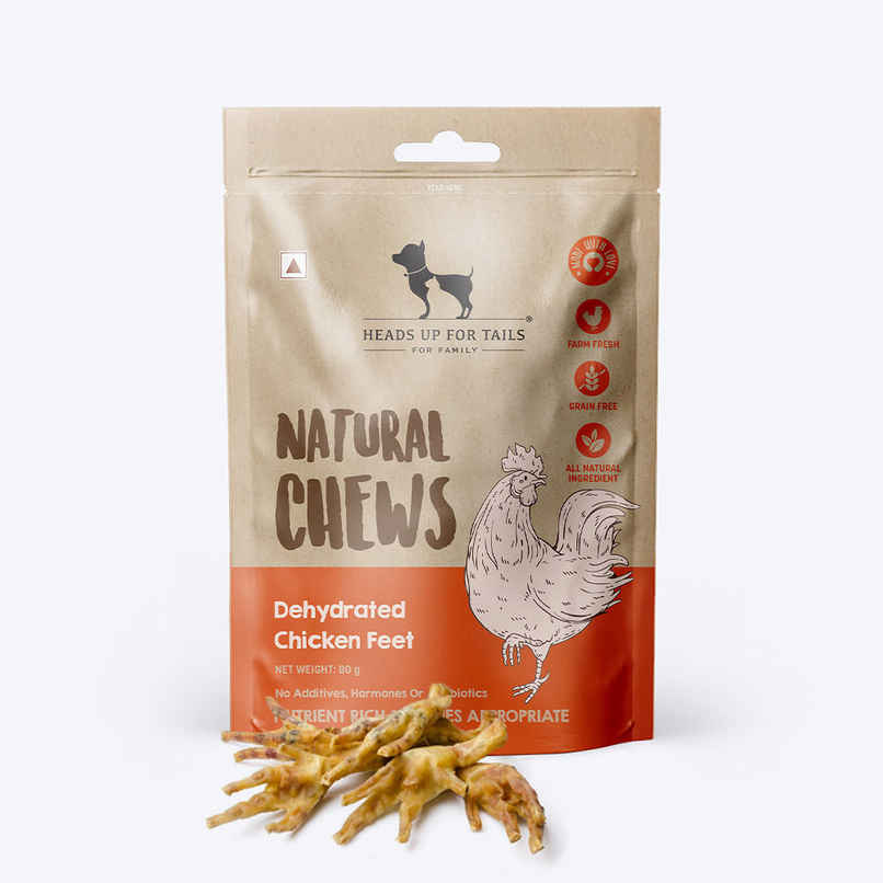 HUFT Dehydrated Chicken Feet Dog Treat HUFT Dehydrated Chicken Feet Dog Treat