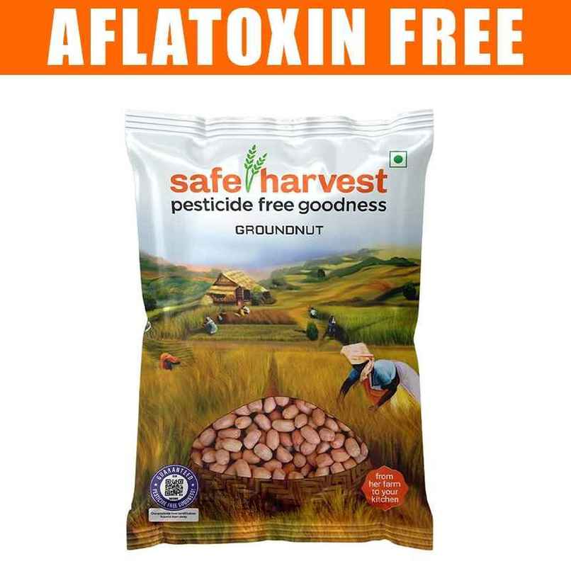 Safe Harvest Groundnut | Mungfali | Aflatoxin Free | Pesticide Free | Chemical Free