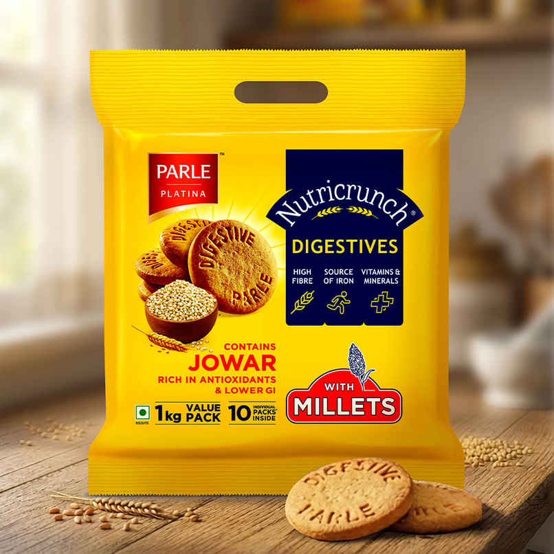 Parle Nutricrunch Classic Digestive Cookies Parle Nutricrunch Classic Digestive Cookies