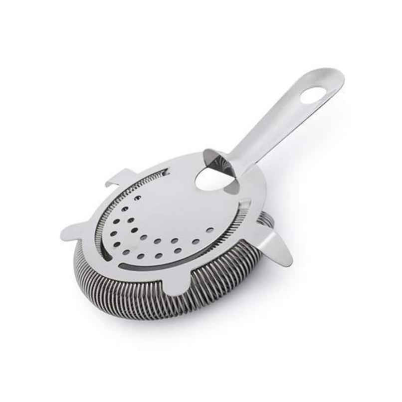 Se7en Stainless Steel Hawthorne Strainer | 4-Prong