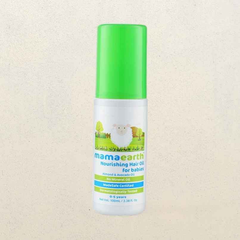 Mamaearth Nourishing Hair Oil For Babies Mamaearth Nourishing Hair Oil For Babies