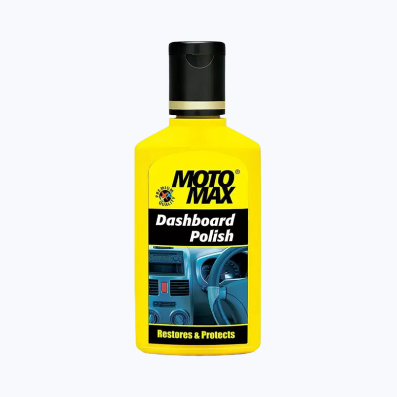 Motomax Dashboard Polish 50 ml | Protects and Shines Interiors of Cars, Bike, Motorcycle