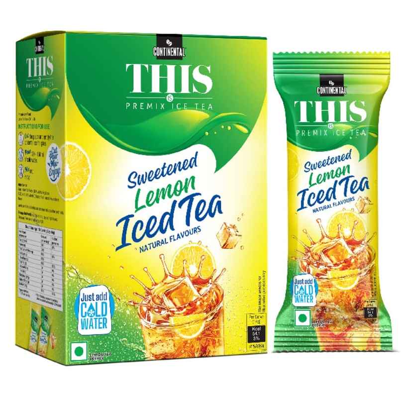 Continental THIS Lemon Iced Tea-Premix Powder| Sachet Continental THIS Lemon Iced Tea-Premix Powder| Sachet