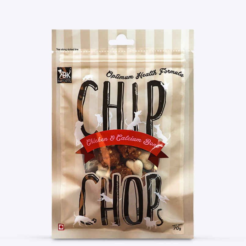 Chip Chops Chicken and Calcium Bone Dog Treat Chip Chops Chicken and Calcium Bone Dog Treat