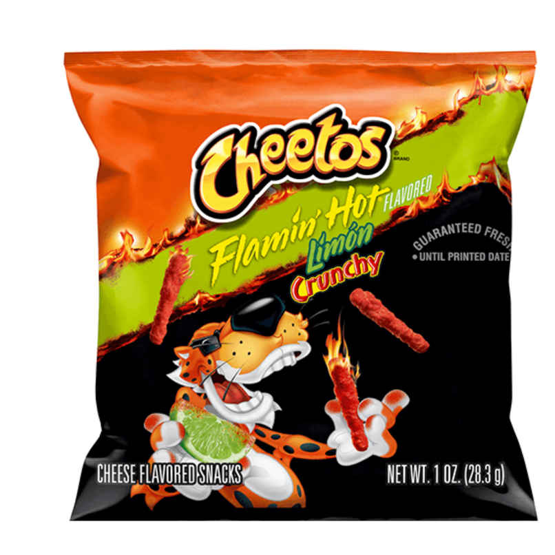 Cheetos Flamin' Hot Limon Crunchy Crisps Cheetos Flamin' Hot Limon Crunchy Crisps