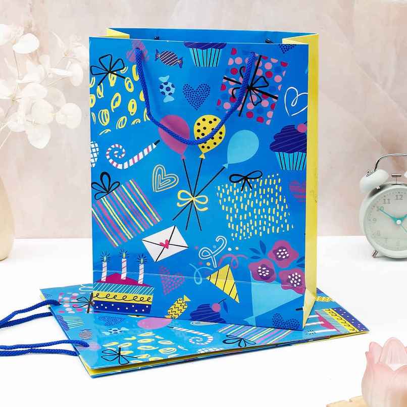Archies Birthday Bash Print Paper Bag | Large Archies Birthday Bash Print Paper Bag | Large