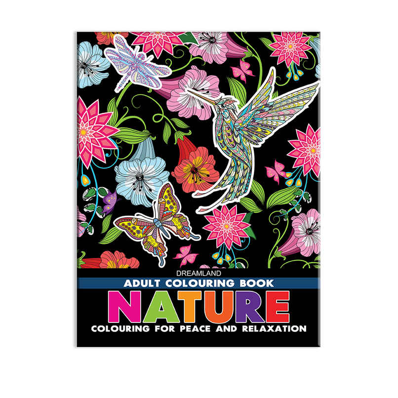 Dreamland Nature Adult Colouring Book
