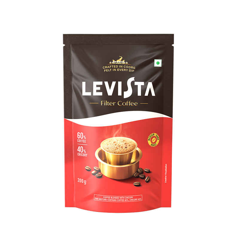 Levista Roast & Ground Filter Coffee 60:40 Levista Roast & Ground Filter Coffee 60:40