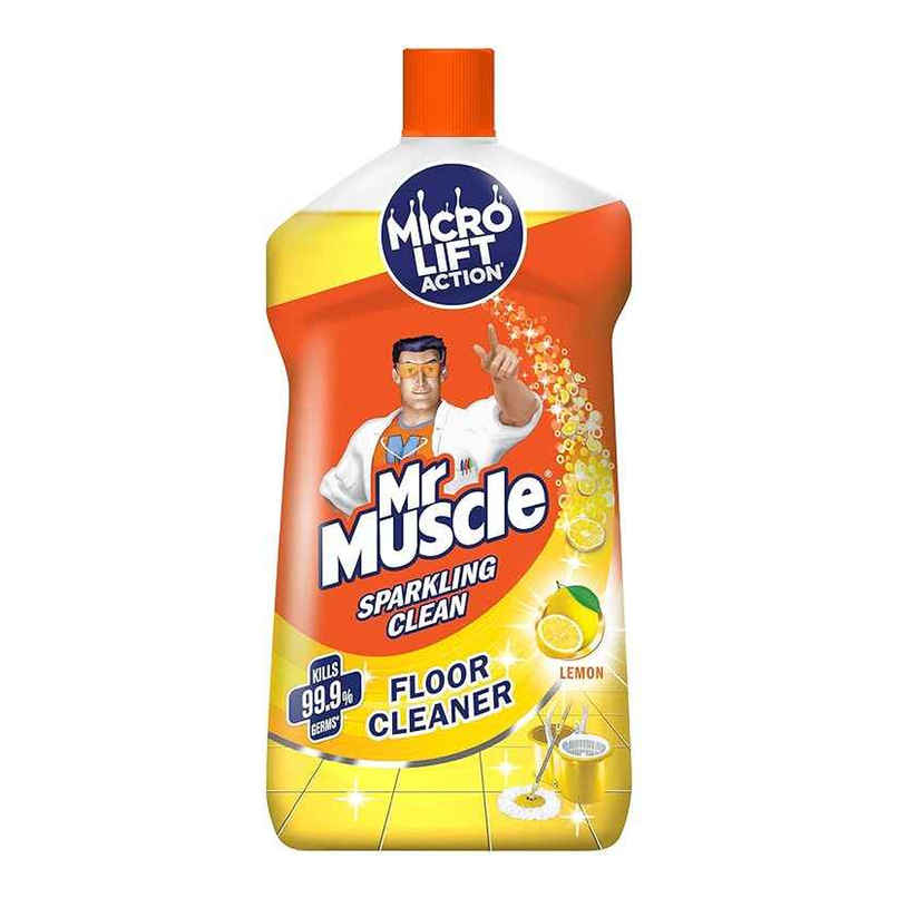 Mr. Muscle Lemon Citrus Sparkling Floor Cleaner Liquid