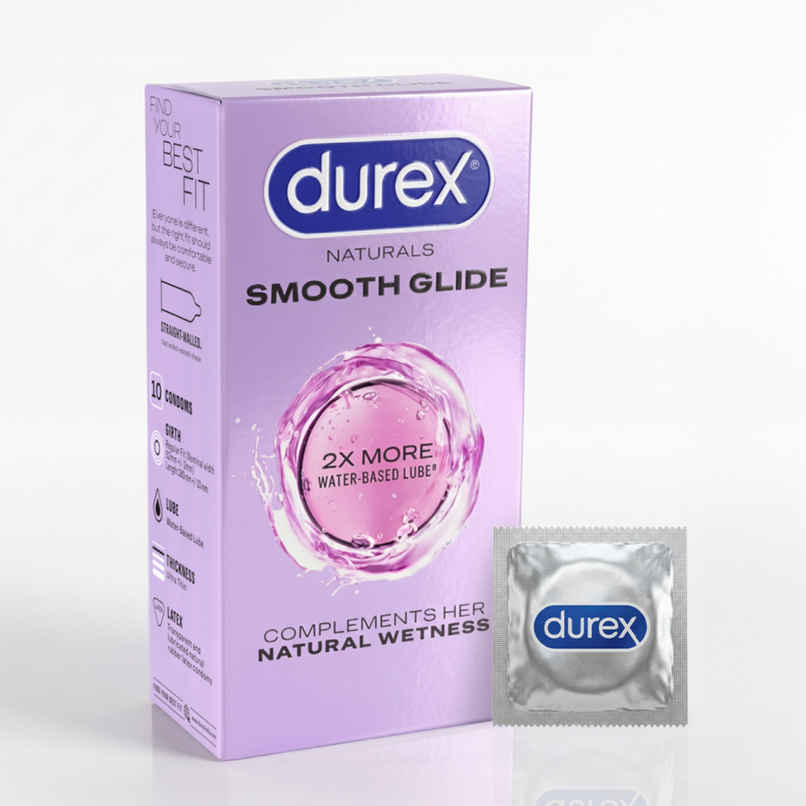 Durex Naturals Smooth Glide Condoms Durex Naturals Smooth Glide Condoms