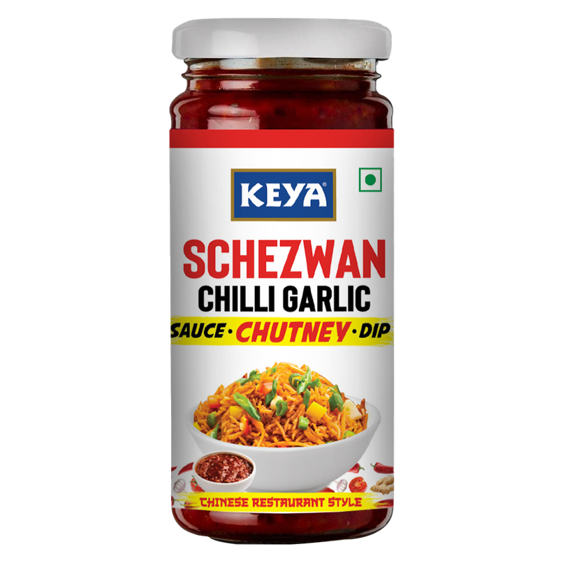 Keya Schezwan Chilli Garlic Chutney